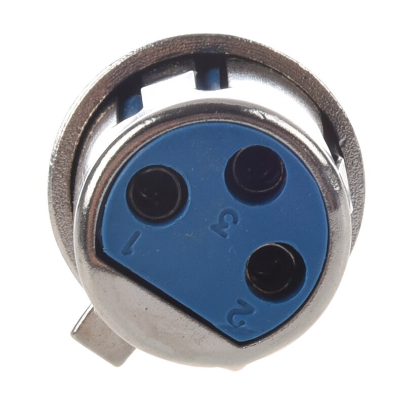Xlr til hunn 6.3mm jack jackplugg mikrofon mikrofon lapp kabel adapter