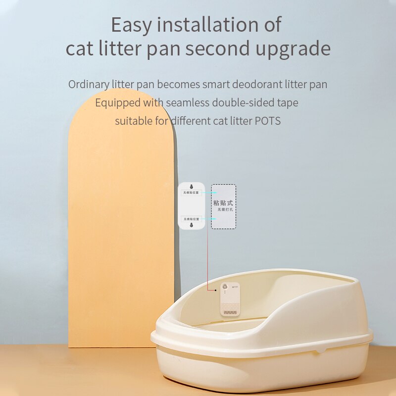 Clever Haustier Deodorizer Katze Geruch Luftreiniger für Katzen Wurf Kasten Hund Toilette Zu Hause Filterung System Geruch Eliminators