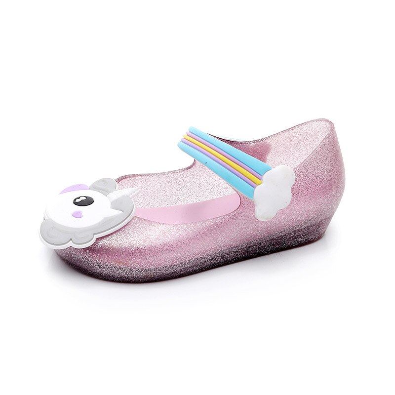 Xiaying Smile children Jelly shoes Style Summer Unicorn Rubber bottom baby boys girls casual comfortable kids sandals: Style 2 / 11
