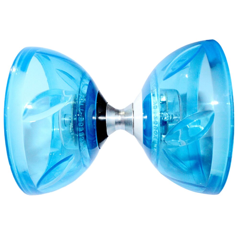 Soft Diabolo Set High Speed Light Glow Hand Play Hobbies Funny With Rope Classic Juggling Toy Bearing Children