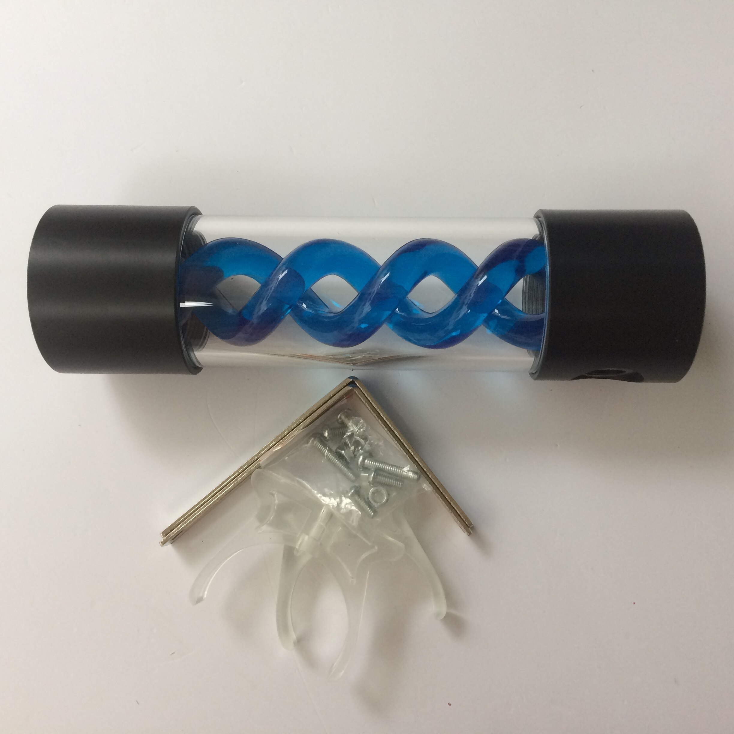 Computer water tank Virus Water Tank Spiral Cylindrical Suspended Water Tank 201MM Computer Water Cooling kit