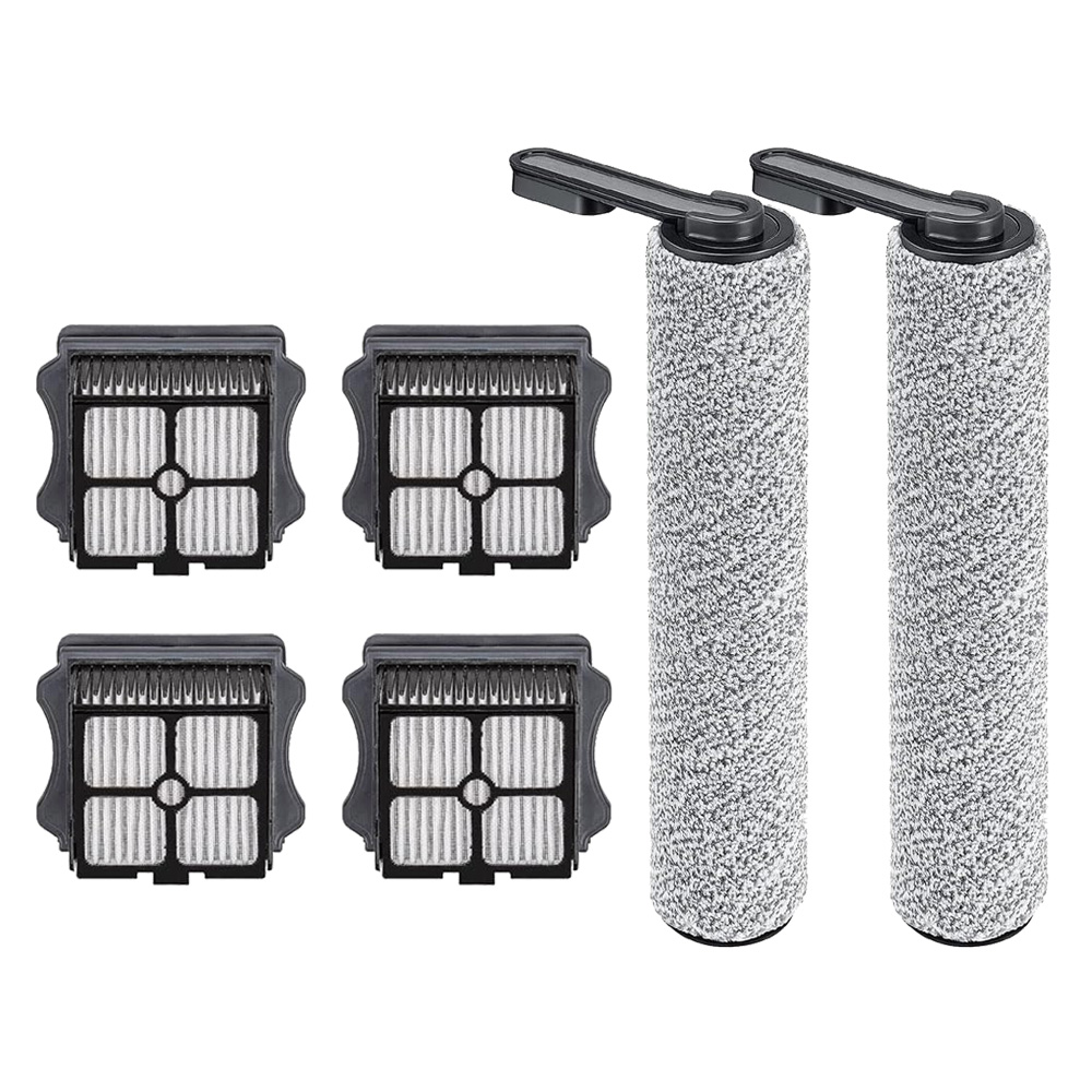 Roller Fit For Tineco iFloor 5 Breeze Complete Wet Dry Vacuum Cleaner Accessories Replacements Spare Parts Roller Brush Filter: Lavender