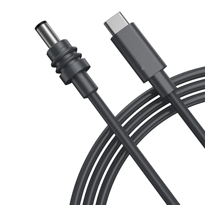 for StarLink Space-x Mini USBC To D Cable 2/3/5/10m Waterproof Overload Short Circuit Protection SPX MINI Type-C To DC Cable: black