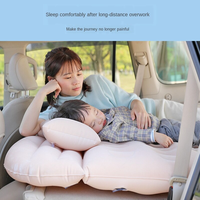 175 * 130cmsuv Vehicle-Mounted Inflatable Bed off-Road Special Car Travel Bed Car Air Matting