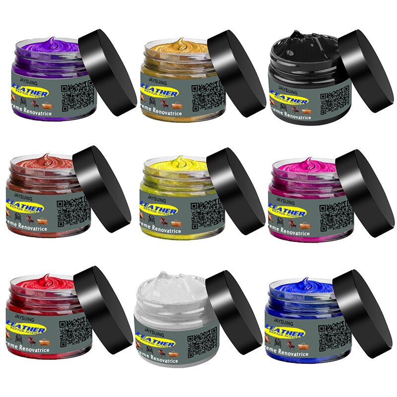 Liquid Leather Repair Kit Auto Complementary Color Paste Car Seat Sofa Holes Scratch Cracks Rips Polish Paint Care Coating TXTB1
