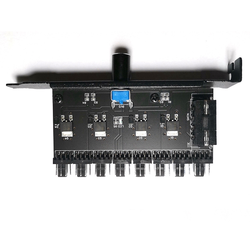 PCI Fan Speed Controller Single Control IDE Interface HUB Computer Temperature Control Heat Dissipation Switch Control