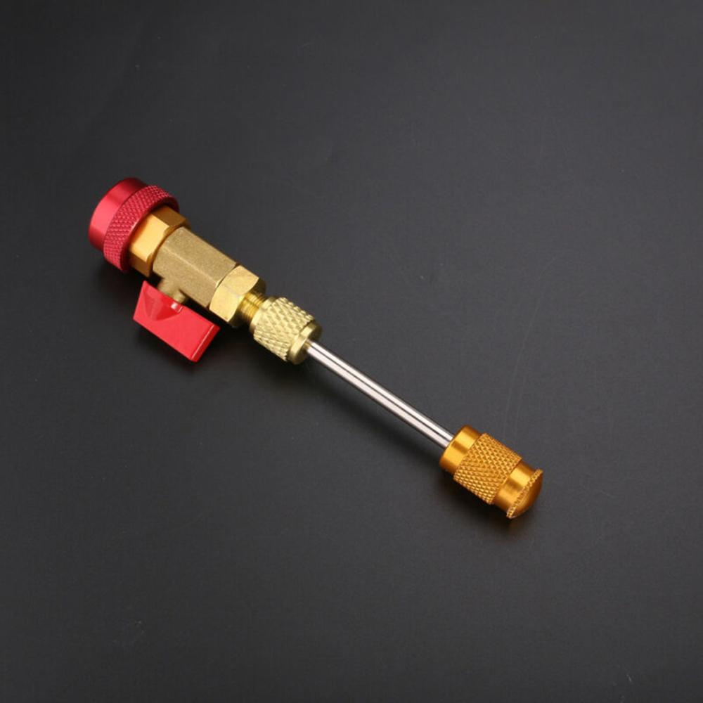 Freon  r134a auton ilmastointilaitteen asennus venttiilin ytimen irrotusaine asentaja venttiilin sovitin adapteri ilmastointityökalu