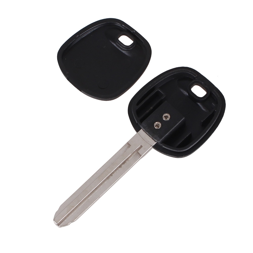 KEYYOU Uncut Replace Remote Transponder Ignition Car Key for Toyota Tacoma Toy43 Blade No Chip