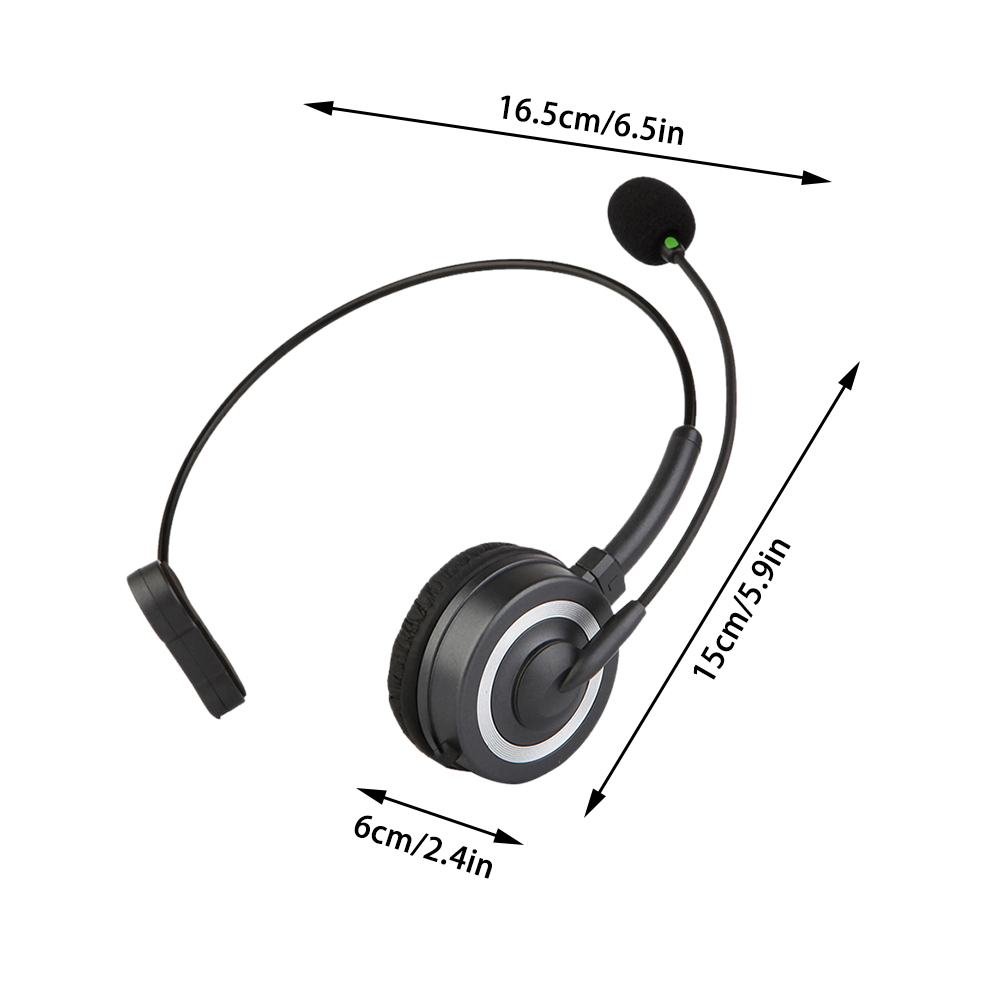 Redukcja szumów dla Skype 5.0 Wireless Online Class Laptop Office Home słuchawki do komputera PC zestaw głośnomówiący telefony komórkowe Call Center