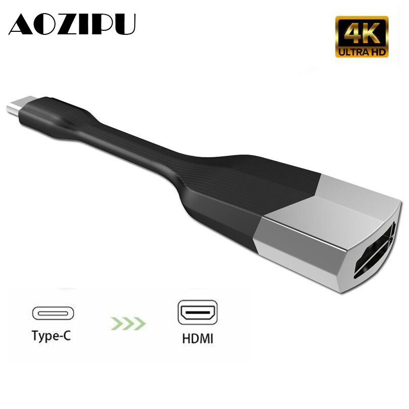 Mini USB Type-c Docking Station HDMI 4 K 30 HZ HD Signaal Type-C NAAR HDMI voor MacBook Samsung Galaxy S8/S9/Note8