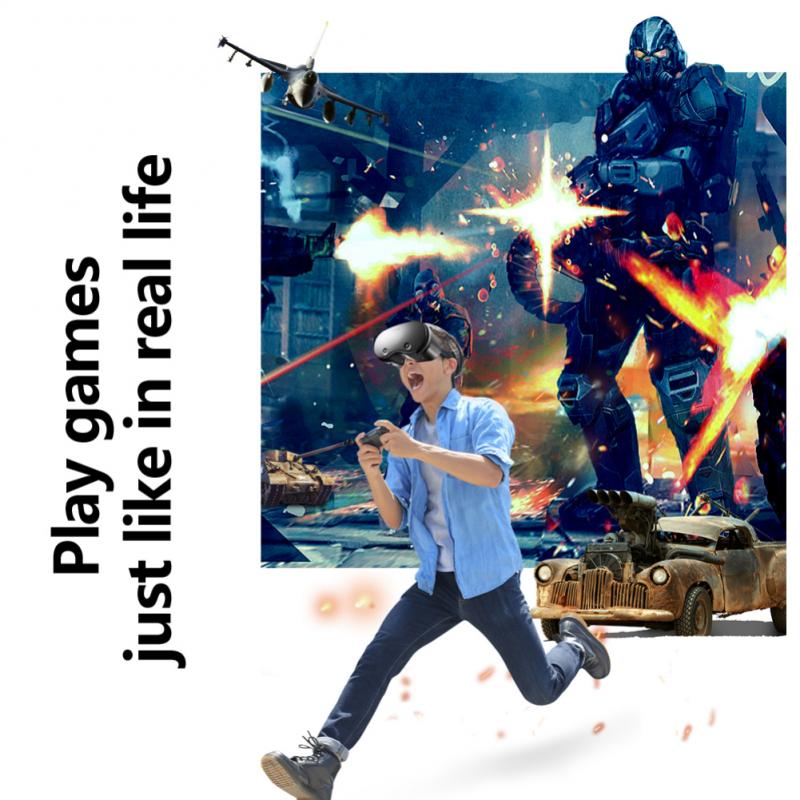 X7 Vr Bril Virtual Reality Full Screen Visuele Groothoek Vr Glazen Voor 5 Tot 7 Inch Smartphone Brillen apparaten