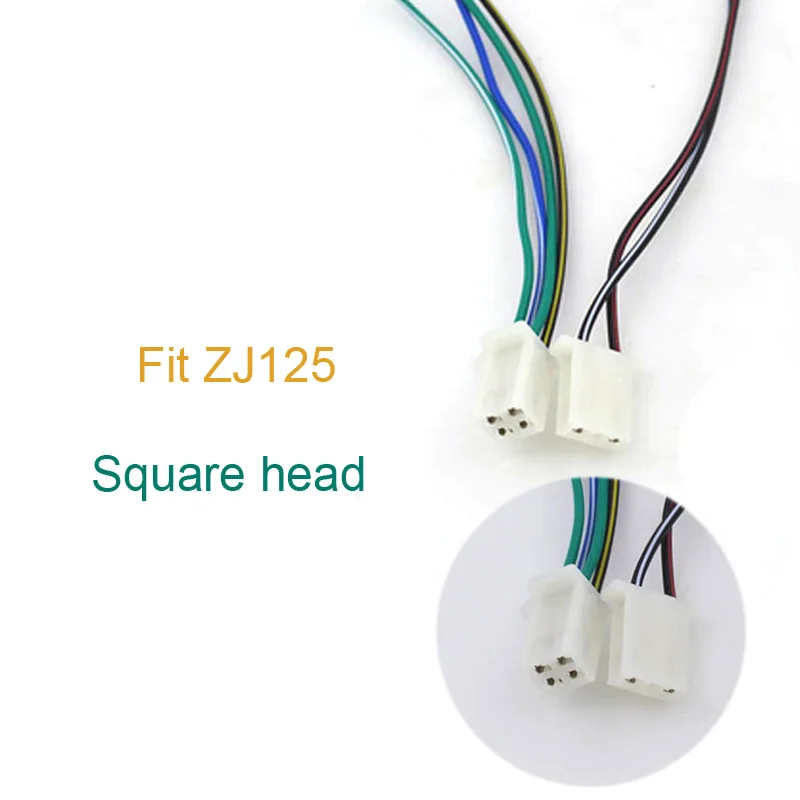 Motorcycle Ignition Coil CDI Electric Cable Wire Harness Plug Head for GY6 50cc 125cc 150 ZJ125 Scooter ATV Moped Parts: Type B