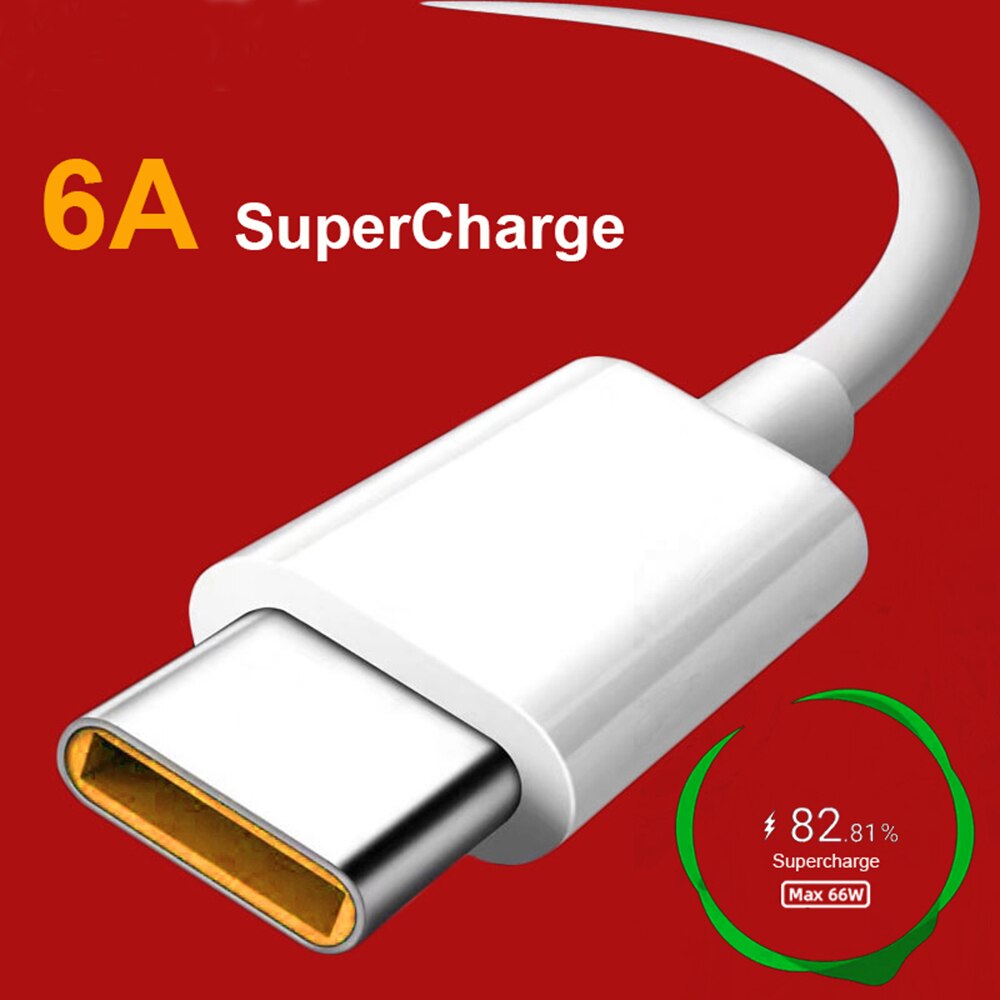 Originele Huawei Mate 40 Pro Nove 8 Pro 8se 6A Super Lader Kabel 66W Supercharge 1M Type C usb Kabel Voor Mate Xs 40 5G P40 Pro +