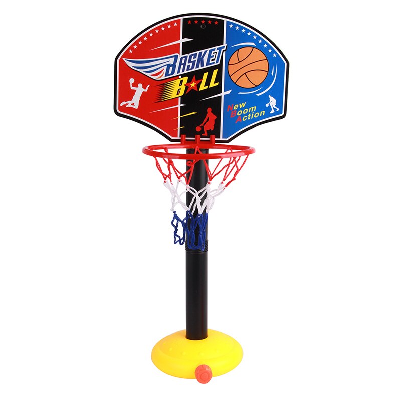 Baby Ball Kids Games Basketball Toys Frame Stands Indoor Outdoor Toys for Children Kids Boy Simple Portable Basketball Set