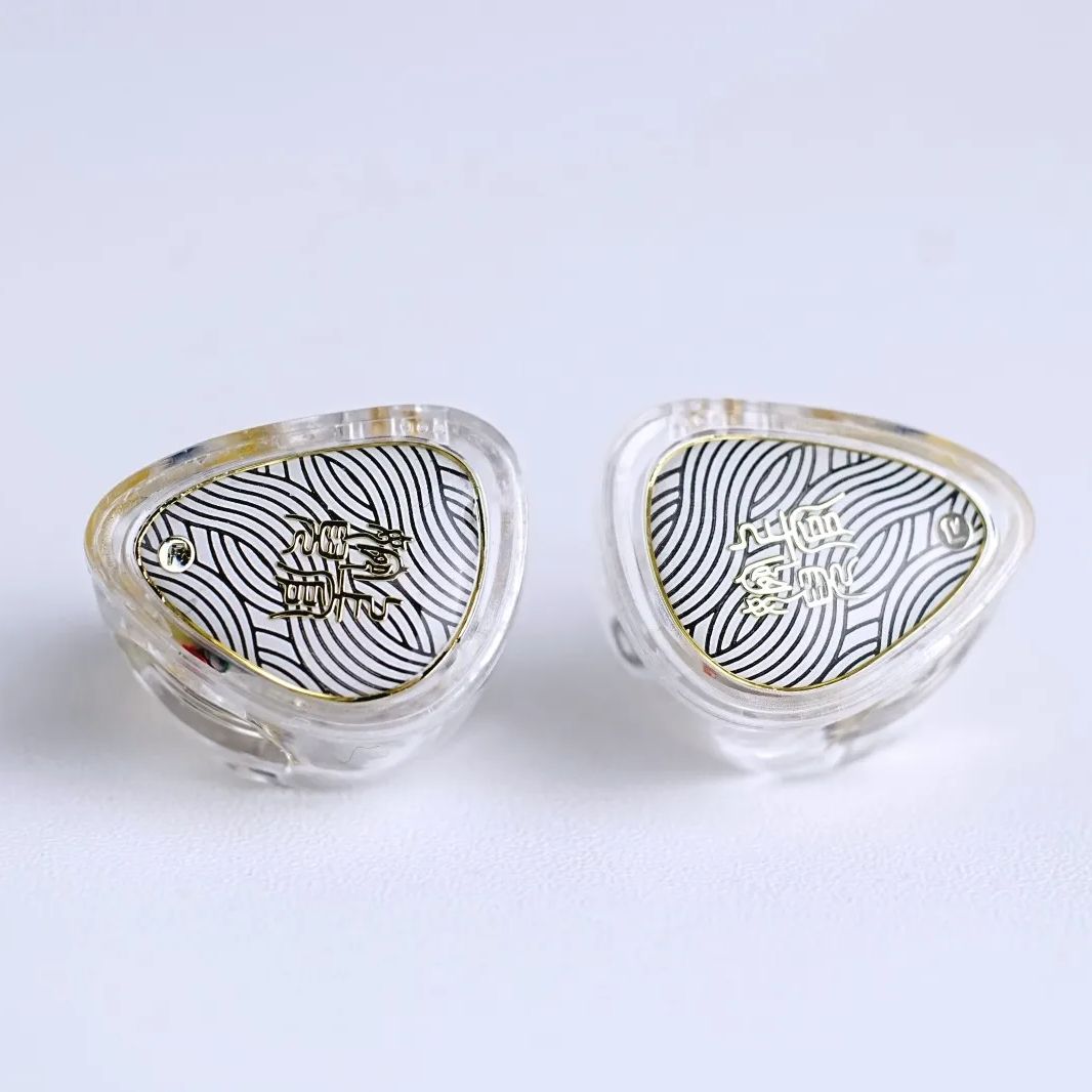 Dynamiczny sterownik TANGZU blady'er S.G II 10 mm z membraną zwierzę domowe Słuchawki IEM z opcjami 3,5 mm/4,4 mm/typu C: Czerwony