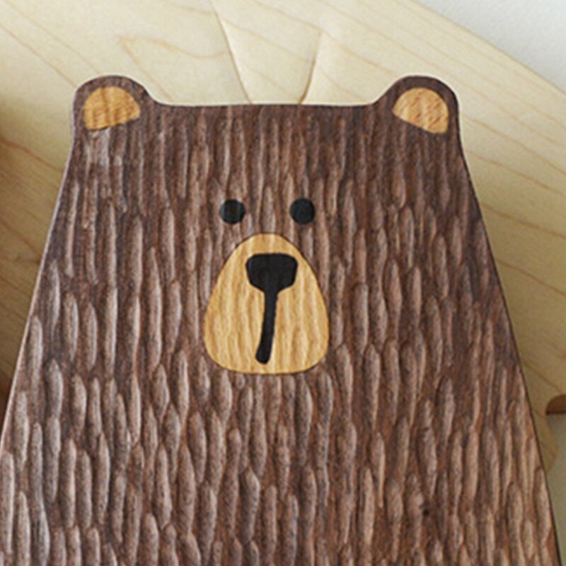 Cartoon Japanese Dim Sum Plate Wooden Plate Kid's Dinner Plate Decorative Plate Chopping Board