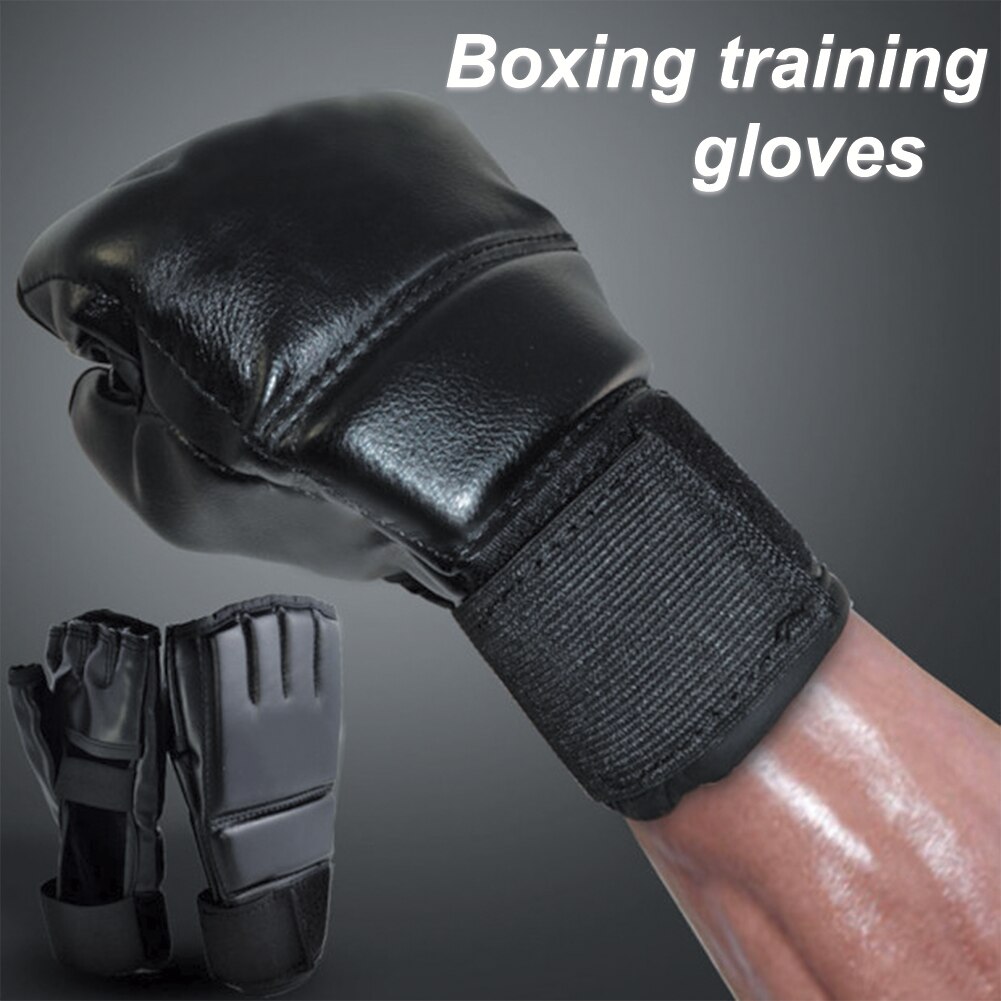 Sparring Grappling Boxing Gloves for Men Women PU Karate MuayThai Fighting Punch Training Mitts