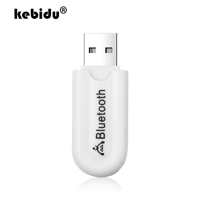 Kebidu V5.0 Bluetooth Audio Receiver Adapter Draadloze Muziek A2DP Dongle Met 3.5 Mm Jack Aux Zender Usb Opladen