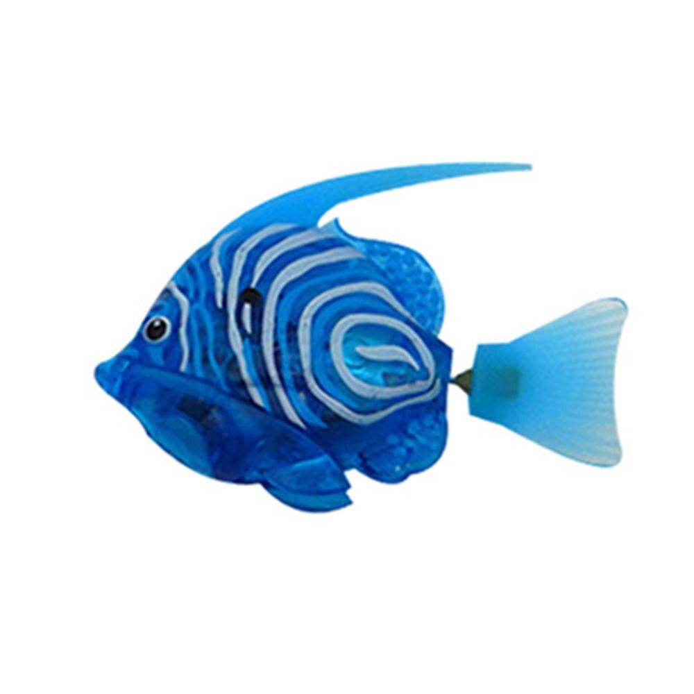 Swimming Electronic Fish Activated Battery Robotic Fish Powered Toy For Children Kid Bathing Toys Multi-Colored: B2