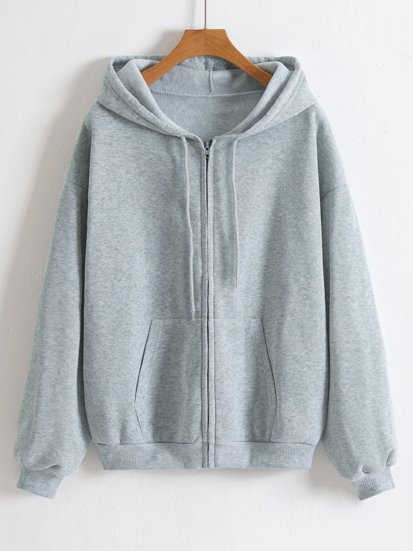 Sudaderas con capucha de lana con cremallera para mujer, sudaderas deportivas para correr, chaquetas clásicas informales con cremallera, ropa informal estilo Hip Hop Y2k: XXL / Negro