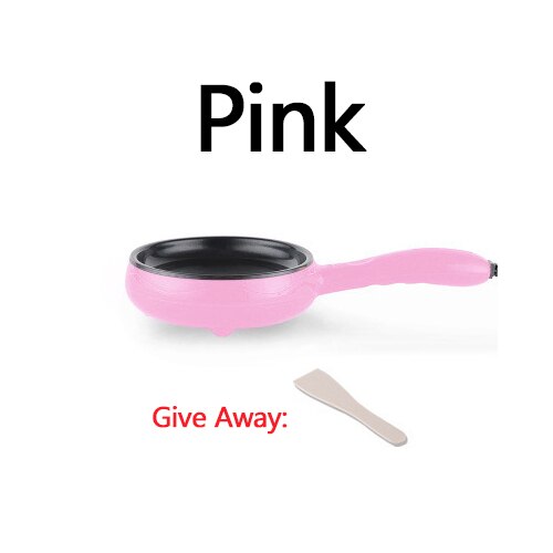 Ei Mold Tool Ancake Maker Anti-aanbak Siliconen Deksel Voor Kookgerei Houseshold Bakken Multifunctionele Gestoomde Omelet Accessoires: PINK