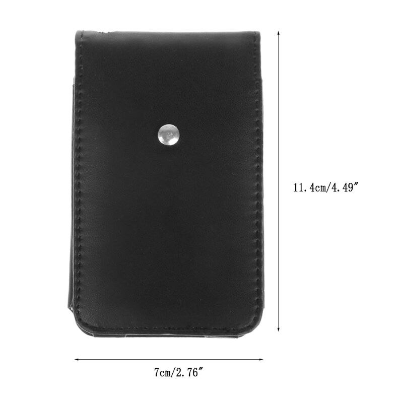 Leather Cover Case Voor Apple Ipod Classic 80/120/160Gb Met Afneembare Clip
