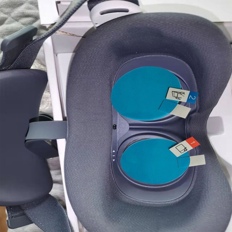 4er- pack kratzfeste aufkleber, schutzhülle, staubschutzaufkleber für pico neo 3 vr brillengläser
