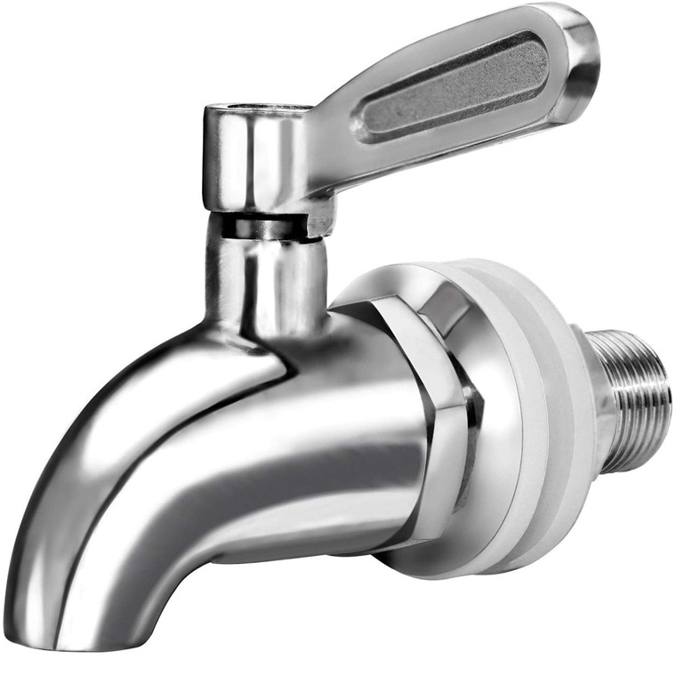 304 vintønner i rustfritt stål, kran for drikke juice vann bøtte kuleventil vinkrukke ankomster