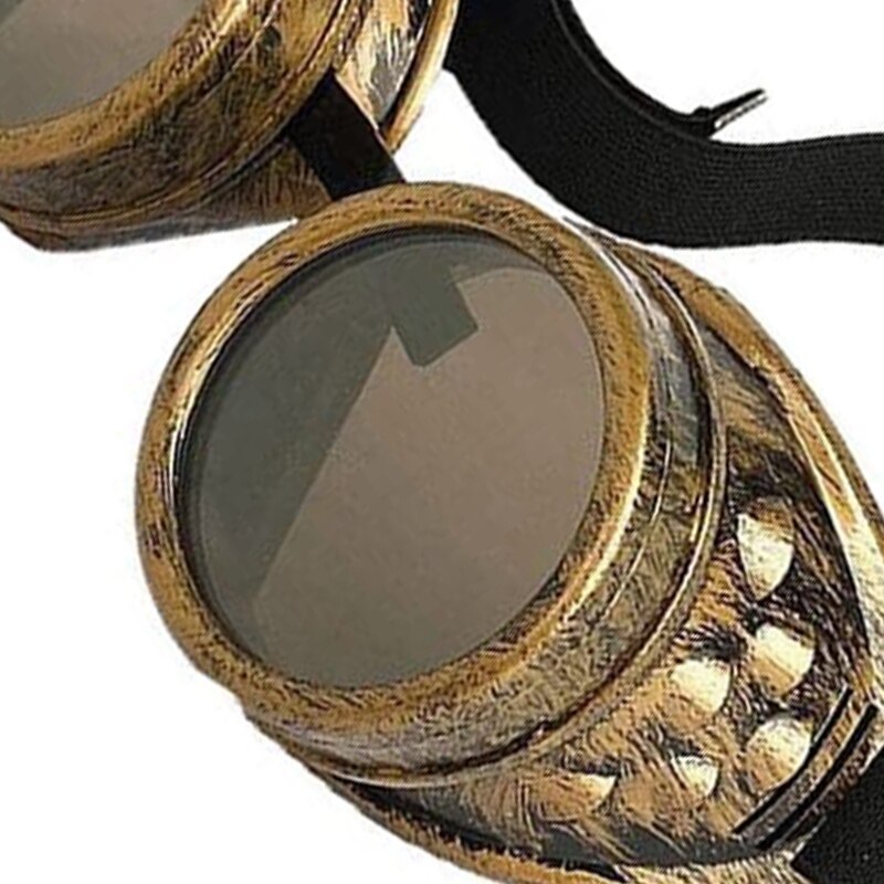 4 stuks retro vintage victoriaanse steampunk brillen las punk zonnebrillen