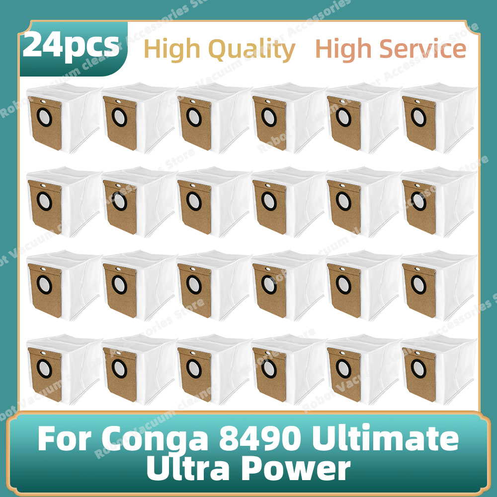 Compatible For Cecotec Conga 8490 Ultimate Ultra Power / 7490 Ultimate Home X-Treme Genesis Accessories Brush Mop Bag Parts: Lavender