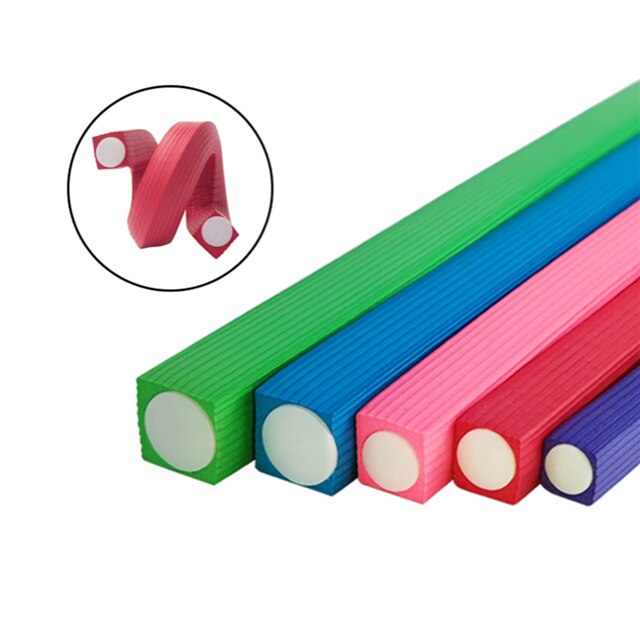 Rouleau à cheveux en mousse, éponge carrée, bigoudi Flexible, 10 pièces, nouveauté: 1.8cm 10pcs