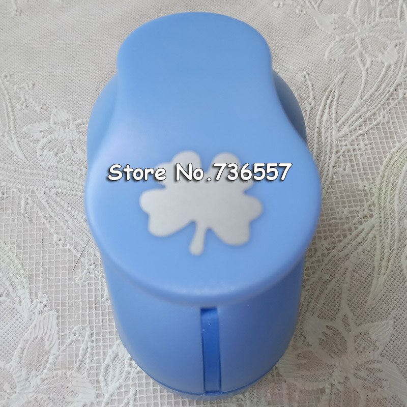 2-2.5Cm Klavertje Vier Vorm Punch Eva Foam Papier Puncher Voor Wenskaart Handgemaakte Scrapbook