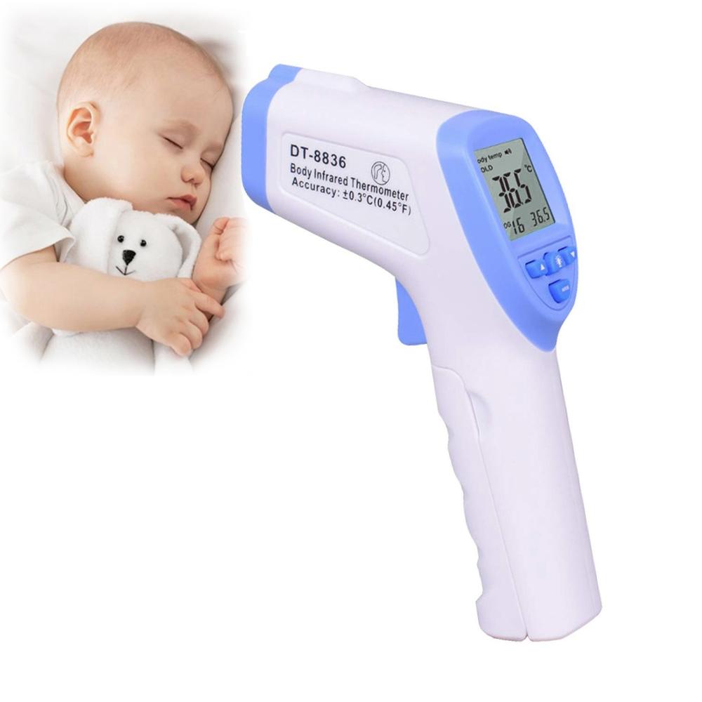 DT-8836 Non-contact Voorhoofd Body Infrarood Thermometer In Voorraad Snelle