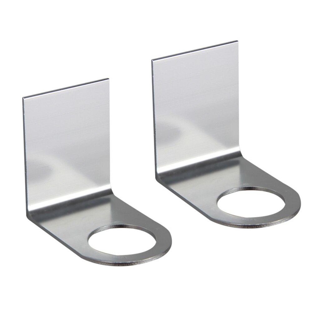 1 sztuk ze stali nierdzewnej metalowy haczyk bez dziurkacza naścienny butelka mydła uchwyt na wieszak stojak trwałe bezśladowe przybory kuchenne