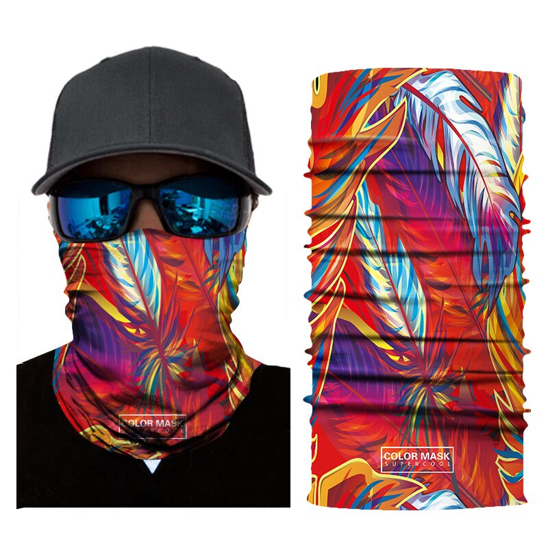 3D sans couture magique masque facial couverture Bandana cou guêtre tubulaire anneau foulards soleil garde visage bandeau écharpe vélo chapeaux: AC208