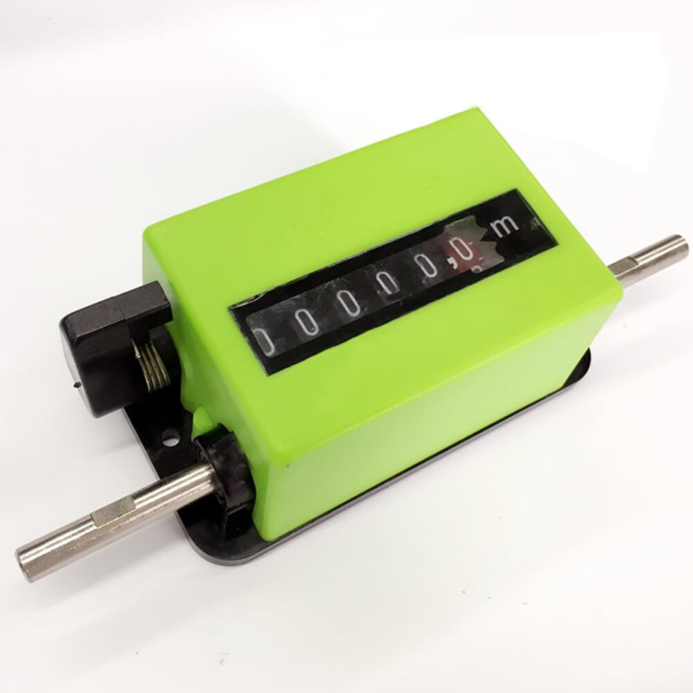 Textile Rolling Wheel Counter Durable Portable Mechanical Meter Length Correct Count