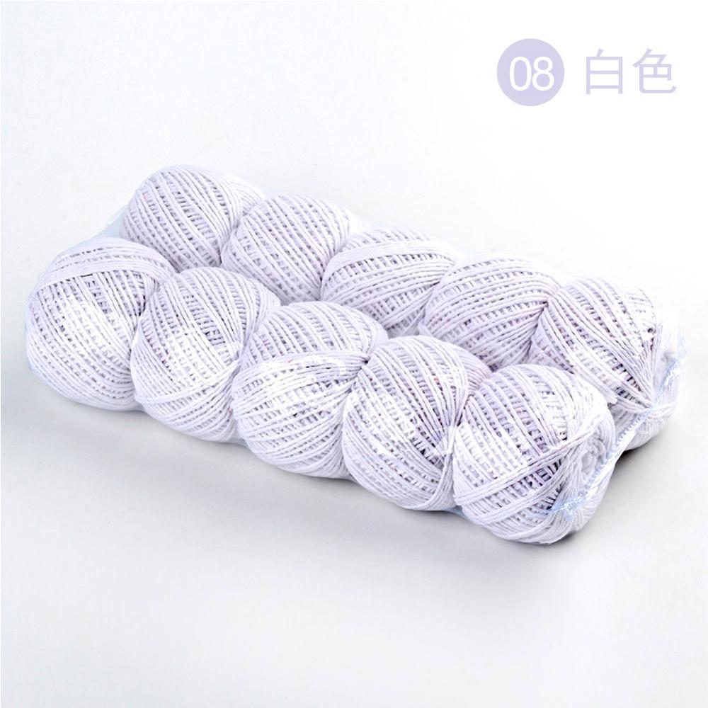 Dwa kolory bawełny piekarze sznurka liny rustykalny, wiejski rzemiosło akcesoria do rękodzieła: 10 Pcs 9