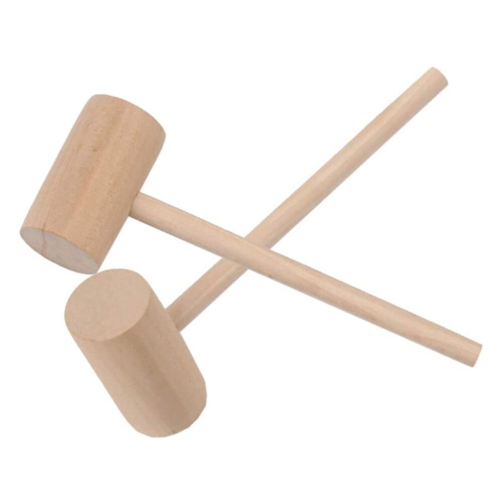 10Pcs Vlees Hamer Vlees Mals Hamers Steak Gereedschappen Keuken Benodigdheden Mallet Klein Gereedschap Keukengerei Houten Hamer