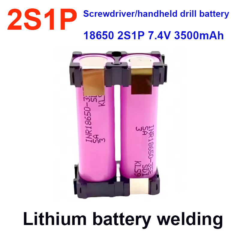 2S1P 3S2P 4S1P~5S2P 6S2P 18650-35E Battery Pack Custom 18650-35E Battery Welding 3500mAh / 7000mah Battery Pack 7.4V To 25.2v: green