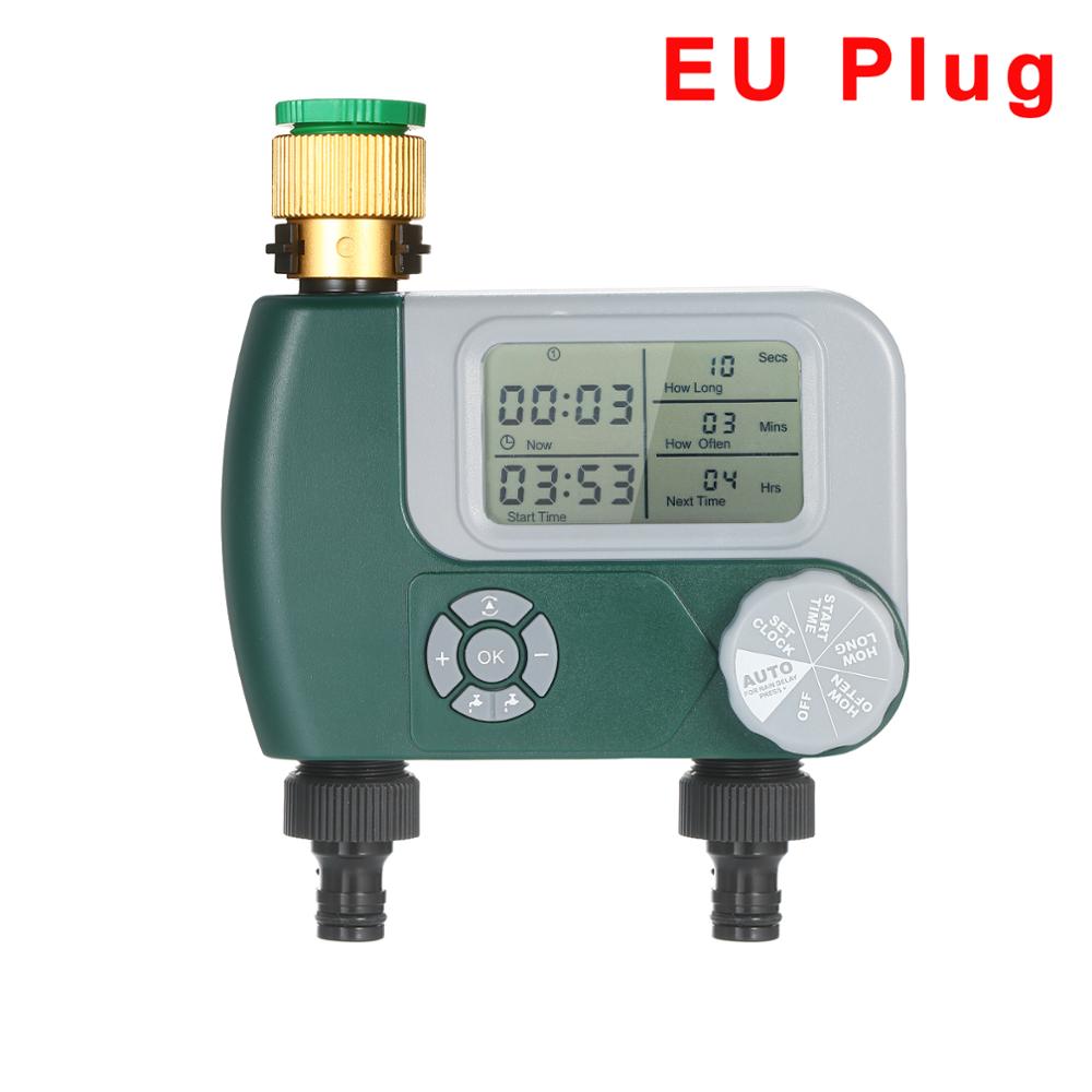 Automatic Electronic Water Timer Garden Watering Timer Home Programmable Hose Faucet Watering Timer Autoplay Irrigator: Type5 EU