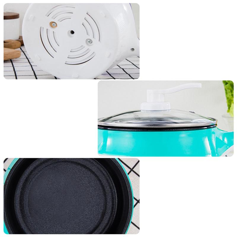 Double-layer Cooking Pot Small Electric Pot Multifunctional Steam Pot Non-stick Stockpot Steamer Cooking Boiler