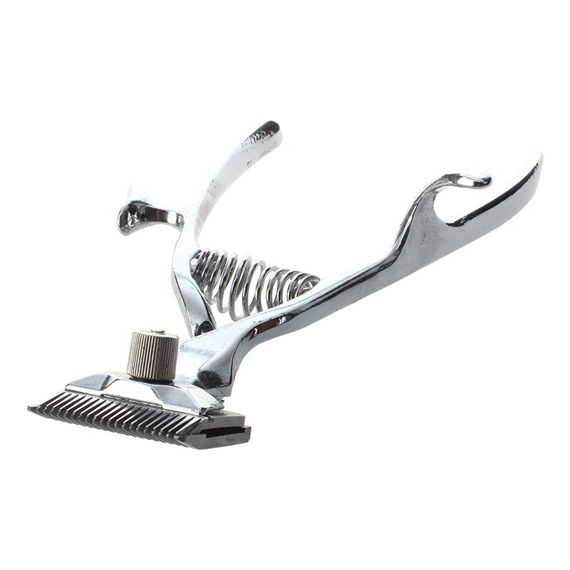 Old Manual Clipper Haircut Hand Push Low Noise Non-Electric Hair Cutter