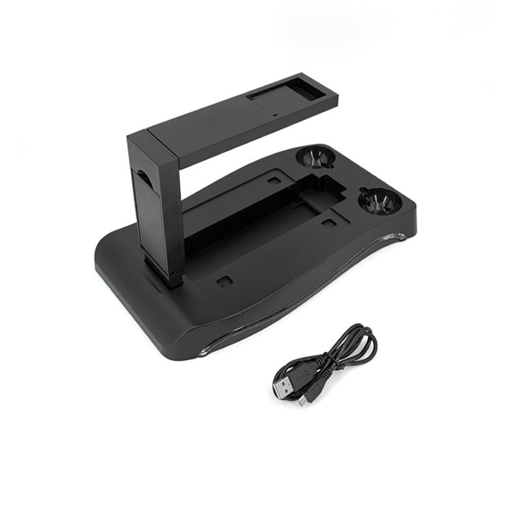 Estación De Carga para PS4 VR 4 en 1 soporte Base multifuncional para PS3 mover el cargador de la consola de la manija PS4