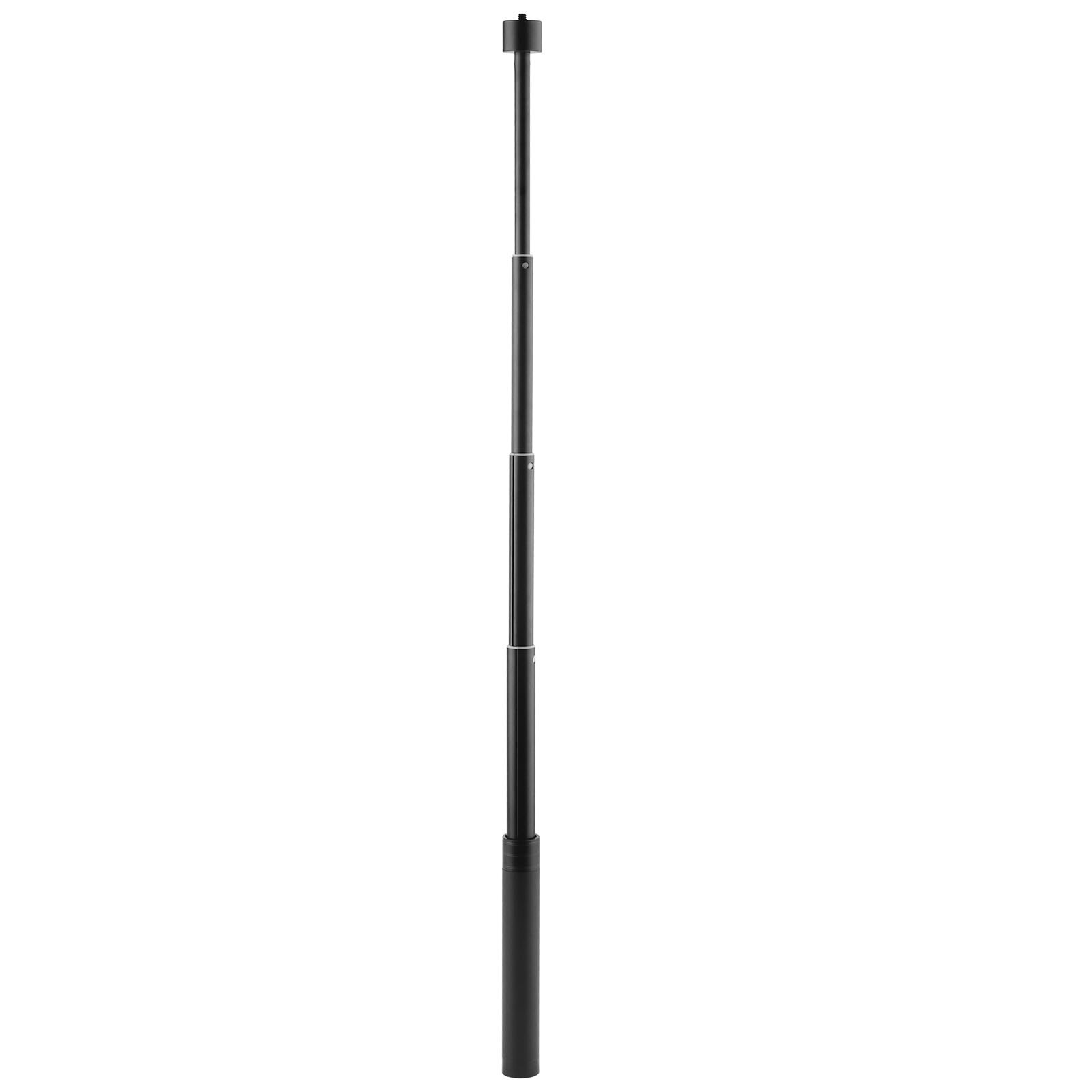Aluminum Alloy Telescopic Selfie Stick Extension Rod 1/4'' Screw Extender Pole For Gimbal