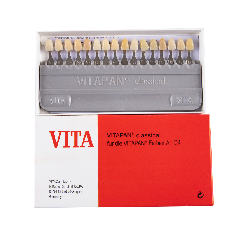 Tooth Whitening Guide Dental Vita 16Colors Tooth Model Colorimetric Plate Beauty: Default Title