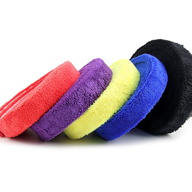 1 bobine 10M serviette colle Grip Badminton Tennis raquette surgrips antidérapant sueur bande Grip bande