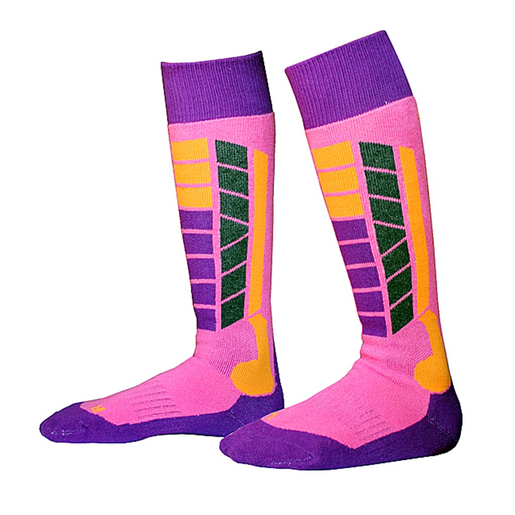 Unisex kinderen volwassenen gewatteerde wintersport thermische prestaties ski snowboard sokken sportsokken thermosokken beenwarmers sokken
