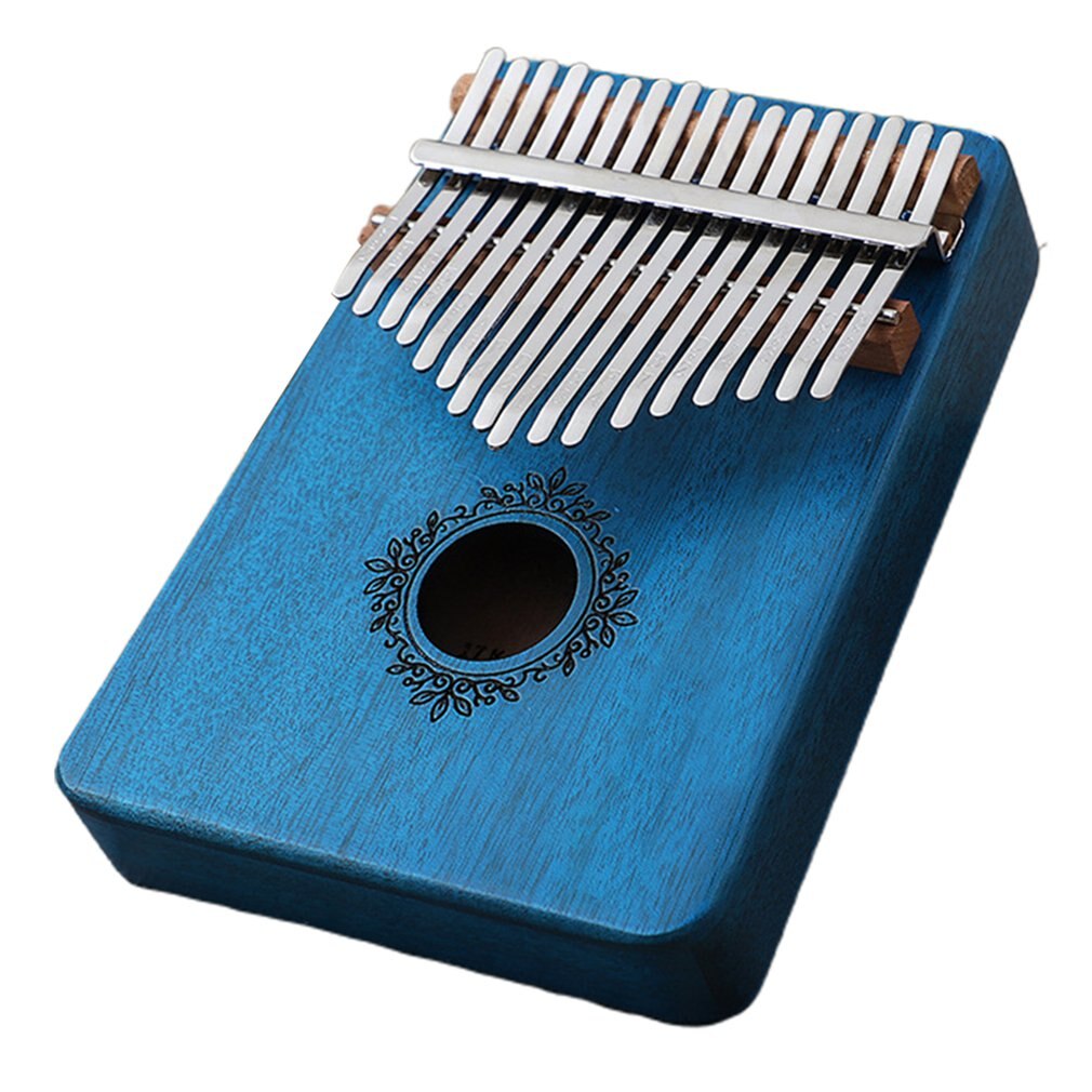 17 las llaves y Piano de pulgar Kalimba cuerpo de caoba instrumento Musical de la mejor y precio cultivar la música de las células: 5