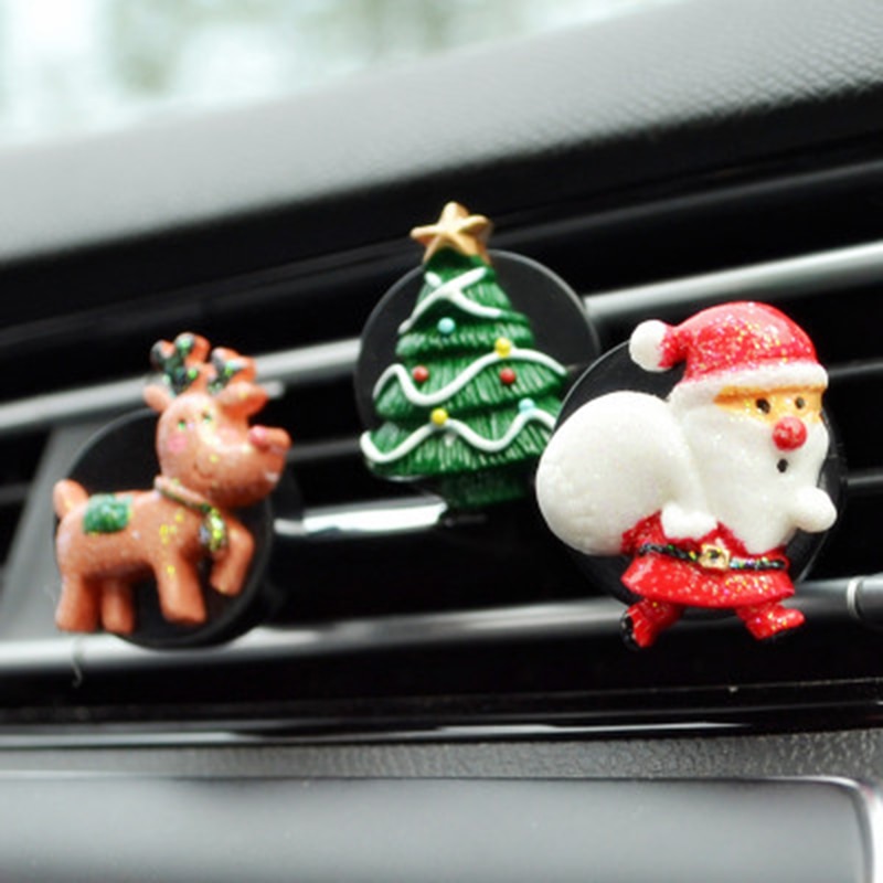 Auto Parfum Clip Geur Air Vent Luchtverfrisser Kerstboom Auto Interieur Outlet Decoratie Accessoire Trim Diffuser