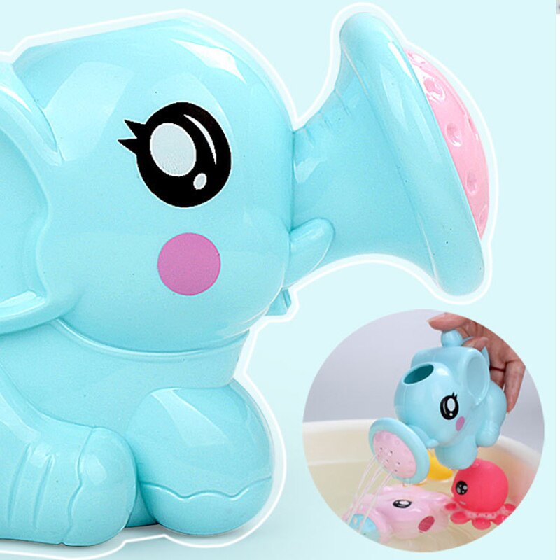 Kids Douche Bad Speelgoed Leuke Olifant Gieter Speelgoed Babybadkamer Water Spuiten Kraan Tool Wiel Type Dabbling Speelgoed Voor baby
